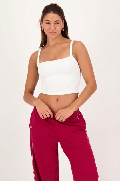 Square Crop Top White