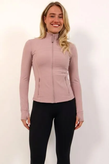 Power Zip Jacket Pink